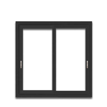 Triple slider window thermal-break powder coated aluminum sliding thermal break windows with anodized profile